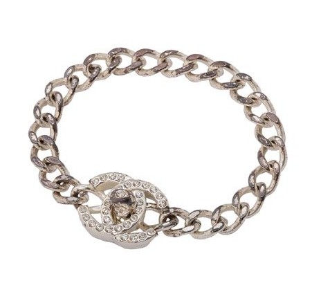 Chanel Vintage Textured CC Logo Faux Pearl Bracelet | Rent Chanel jewelry  for $55/month - Join Switch