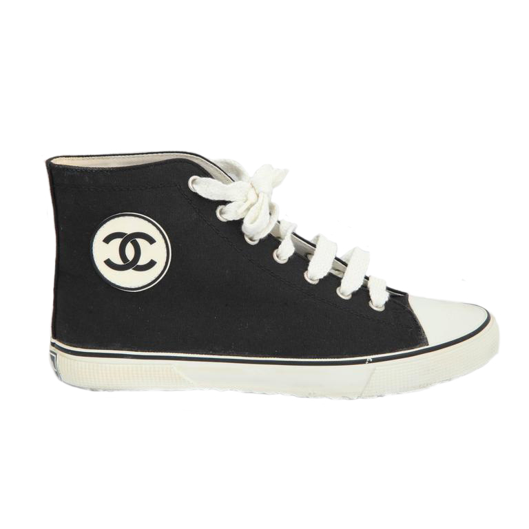 Rare Chanel Converse Style Sneakers - 3