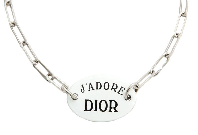 Christian Dior Black Velvet Crystal J'Adior Choker Necklace – THE CLOSET